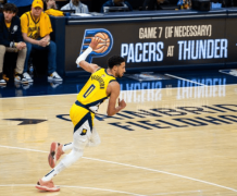 流言板]哈利伯顿：没有什么比NBA总决赛抢七更刺激的了梦寐以求
