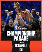流言板]预热！NBA官方晒海报：OKC庆祝的大巴已经准备好