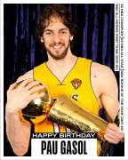 流言板]NBA官方：祝6届全明星2届总冠军得主保罗-加索尔生日快乐